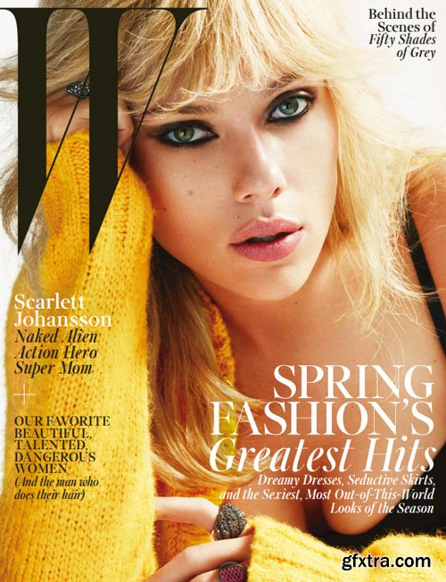 W Magazine - March 2015 (True PDF)