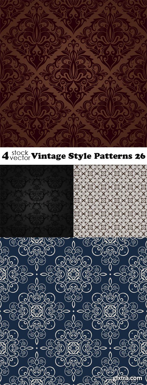 Vectors - Vintage Style Patterns 26