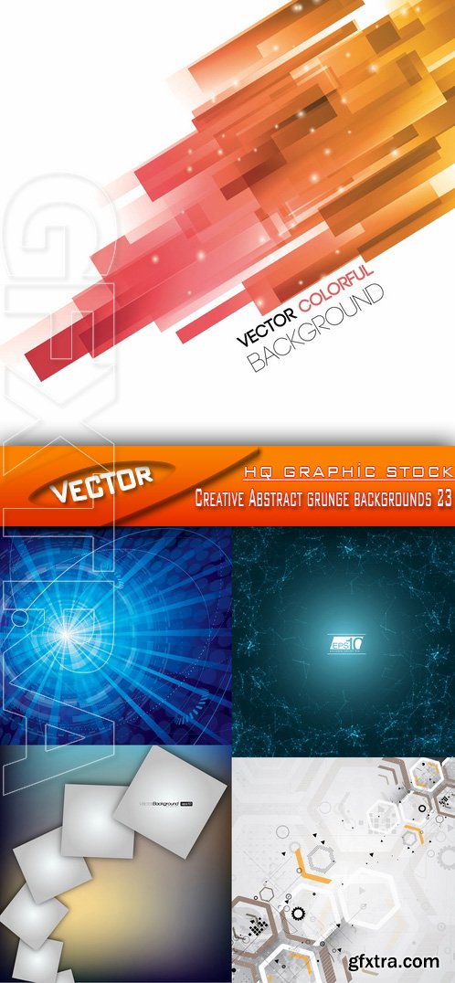 Stock Vector - Creative Abstract grunge backgrounds 23