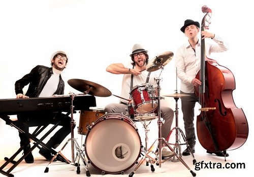 People with musical instruments Stock images - 25 HQ Jpg