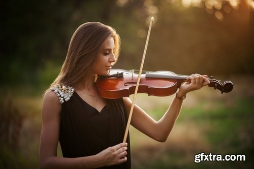 People with musical instruments Stock images - 25 HQ Jpg