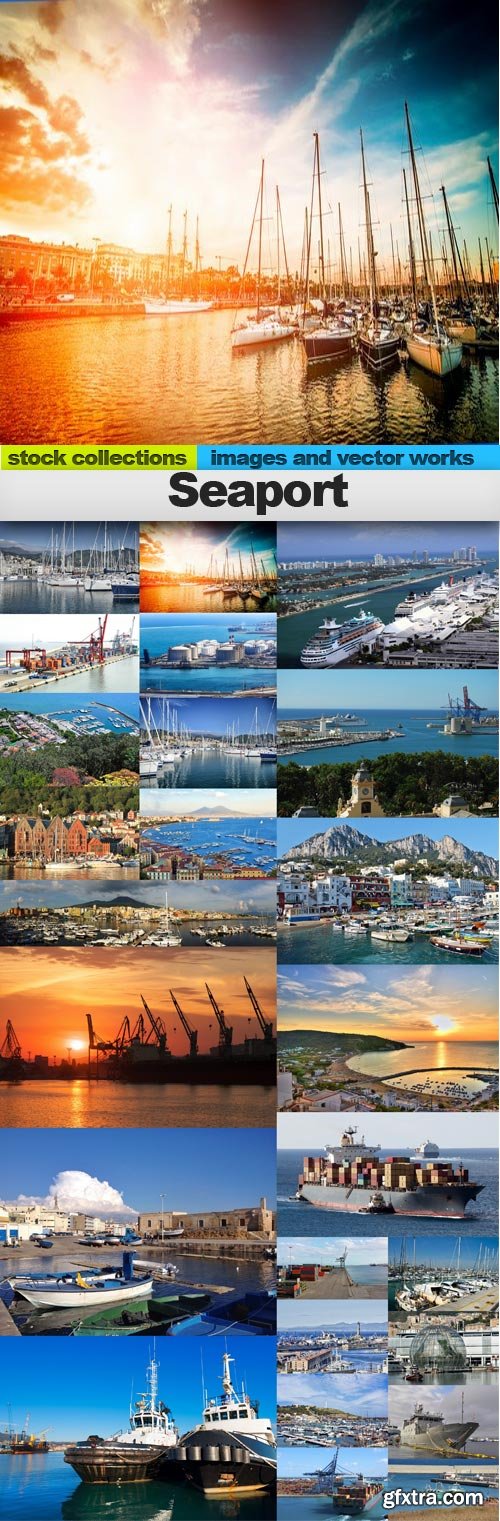 Seaport, 25 x UHQ JPEG