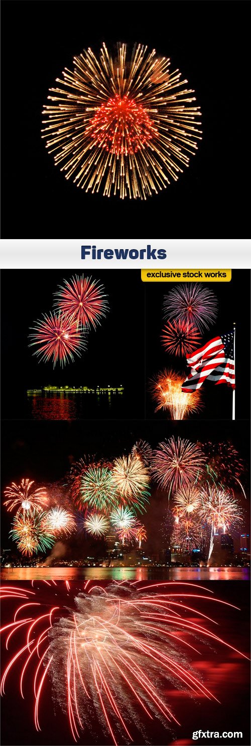 Fireworks - 5 UHQ JPEG