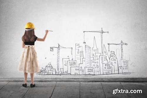 Collection of various builders children and children of different professions 25 HQ Jpeg