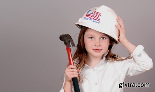 Collection of various builders children and children of different professions 25 HQ Jpeg