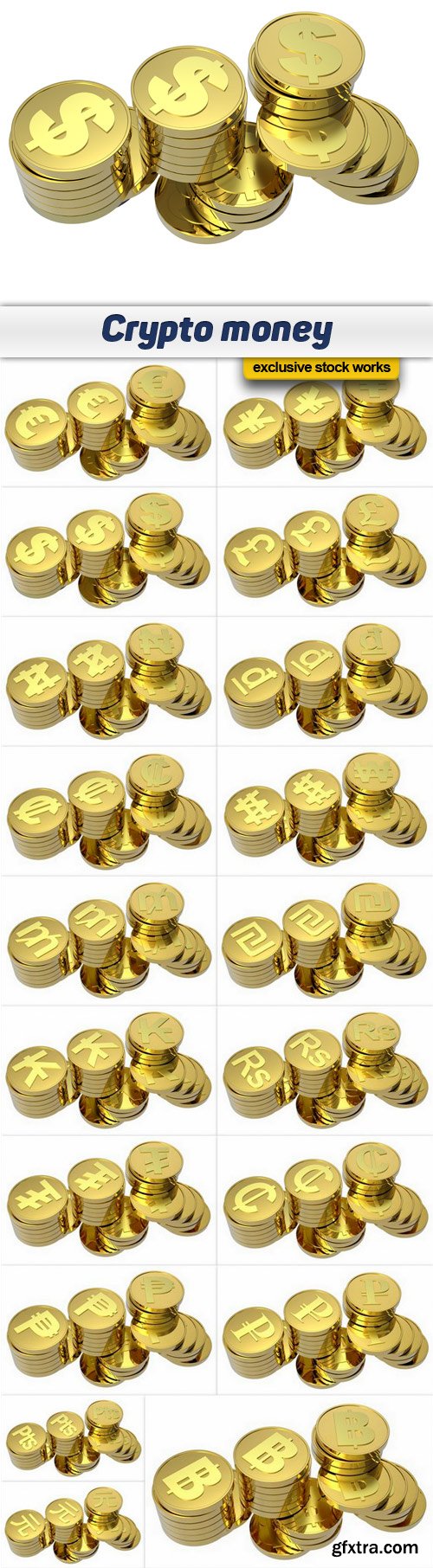 Сrypto money - 20 UHQ JPEG