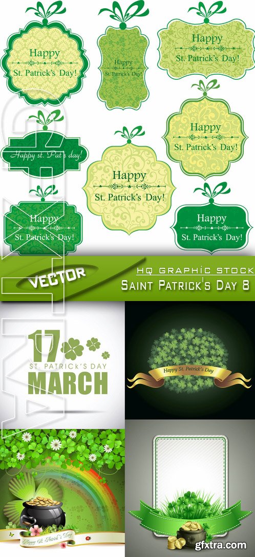 Stock Vector - Saint Patrick\'s Day 8