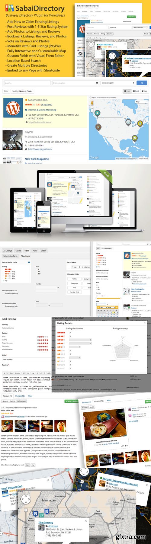 CodeCanyon - Sabai Directory for WordPress v1.3.14