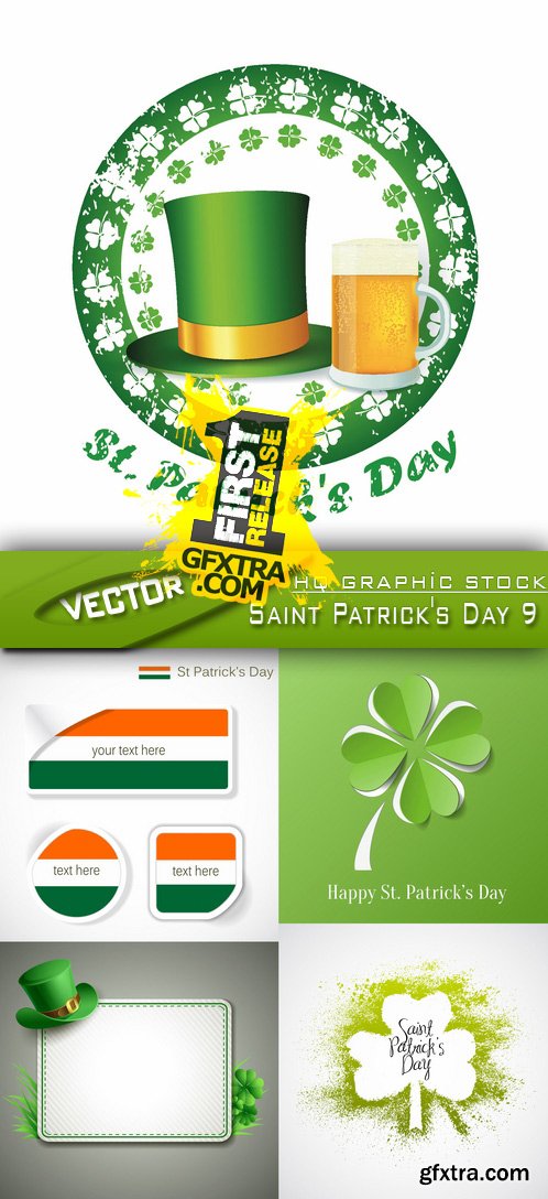 Stock Vector - Saint Patrick\'s Day 9