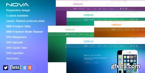 ThemeForest - SNS Nova - Responsive Multipurpose Magento Theme v3.0.3