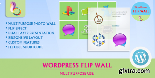 CodeCanyon - WordPress Flip Wall - Multipurpose Use v1.1