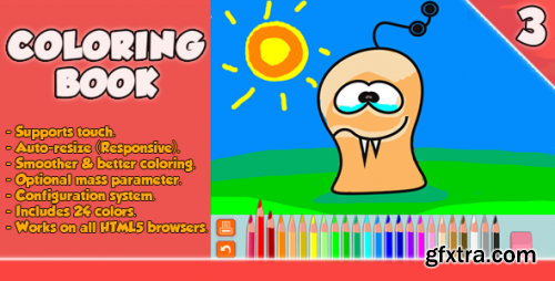 CodeCanyon - Coloring Book - HTML5 Game