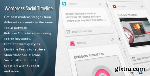 CodeCanyon - Wordpress Social Timeline v1.7.5
