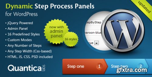 CodeCanyon - Dynamic Step Process Panels for WordPress v3.1