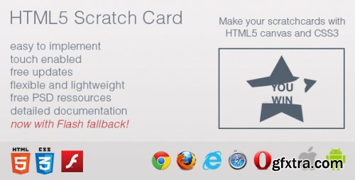 CodeCanyon - HTML5 Scratch Card v1.4