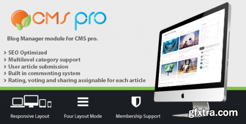 CodeCanyon - Blog Manager Module for CMS pro v1.1