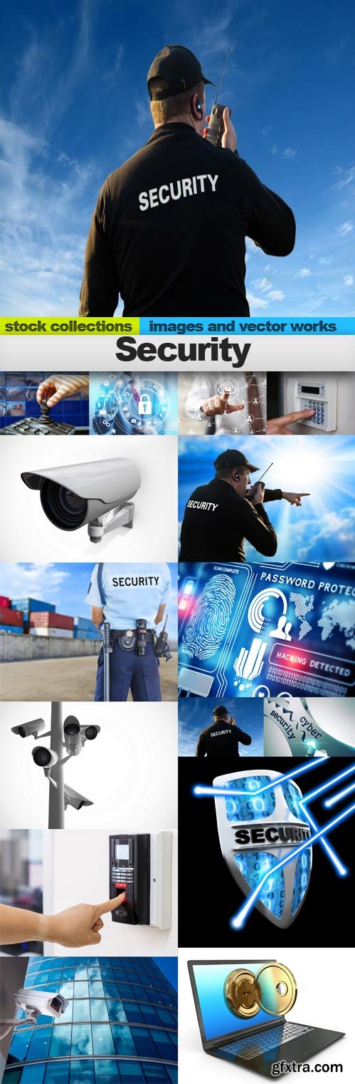 Security, 15 x UHQ JPEG