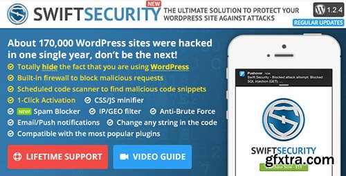 CodeCanyon - Swift Security v1.2.4 - The Ultimate WordPress Protection CodeCanyon - Swift Security v1.2.4 - The Ultimate WordPress Protection