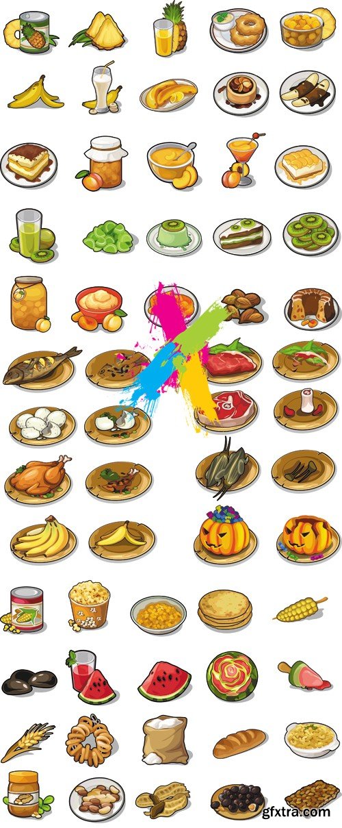 Food Icons Vector 4