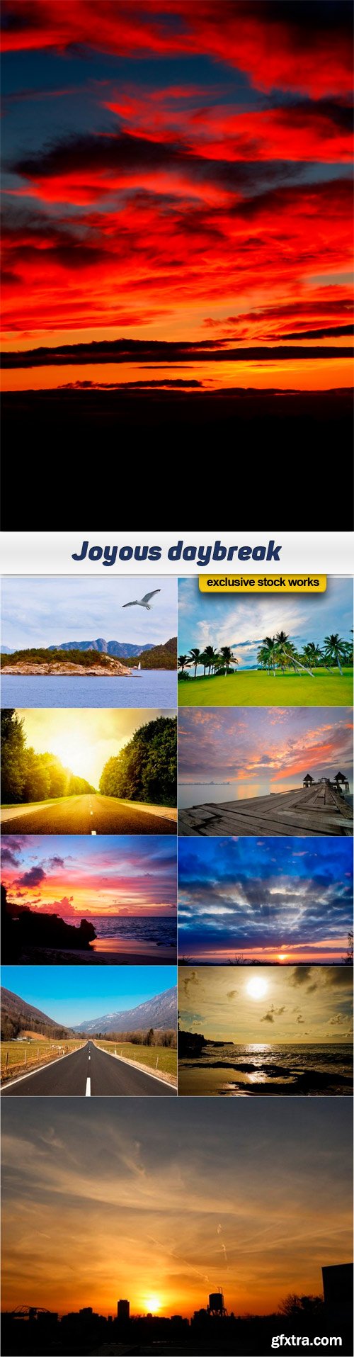 Joyous daybreak - 10 UHQ JPEG