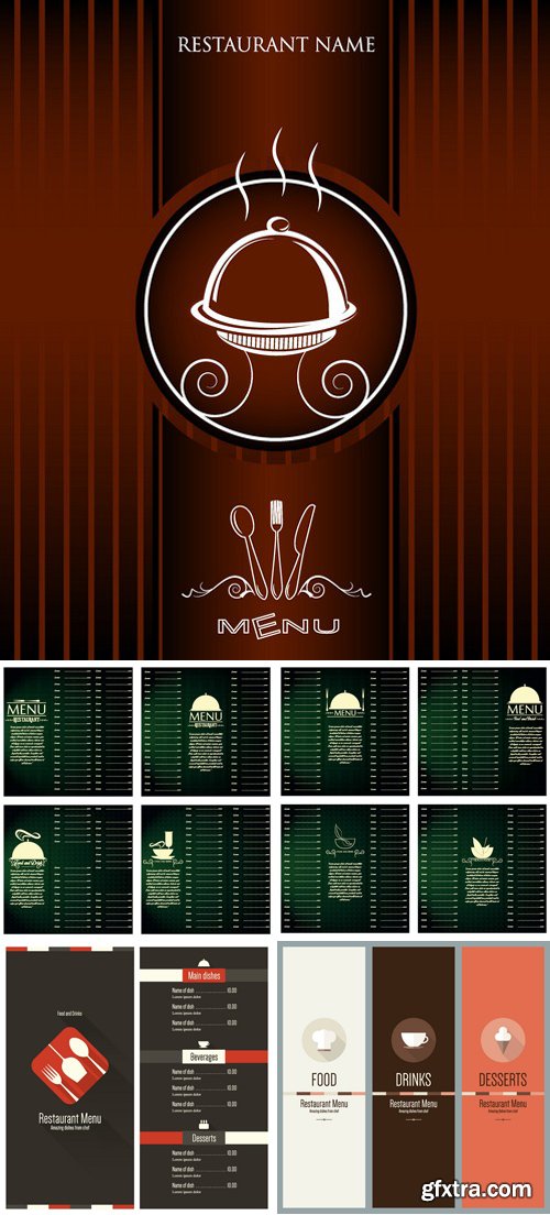 Stock Vectors - Menu 12
