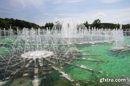 Fountains,15x UHQ JPEG