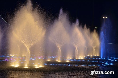 Fountains,15x UHQ JPEG