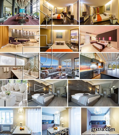 Stock Photos - Interior Design 12, 25xJPG