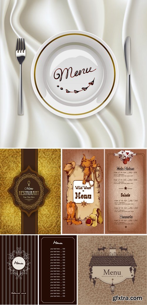 Stock Vectors - Menu 15