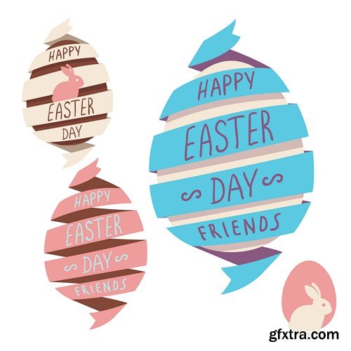 Happy Easter, 25xEPS