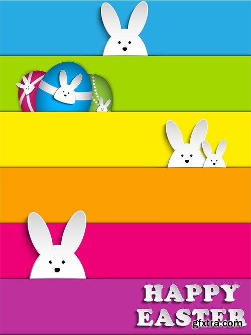 Happy Easter, 25xEPS