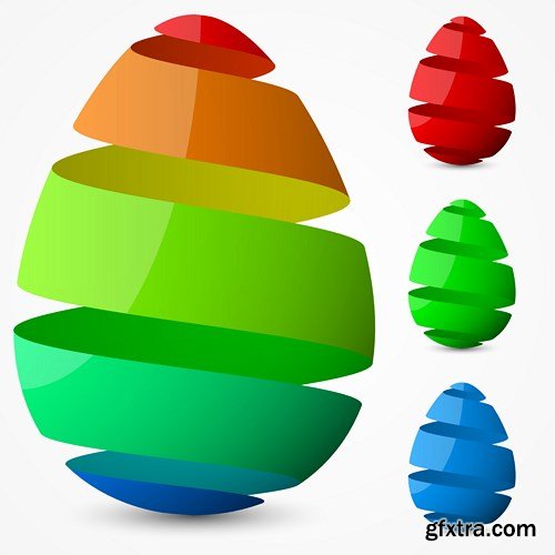 Happy Easter, 25xEPS