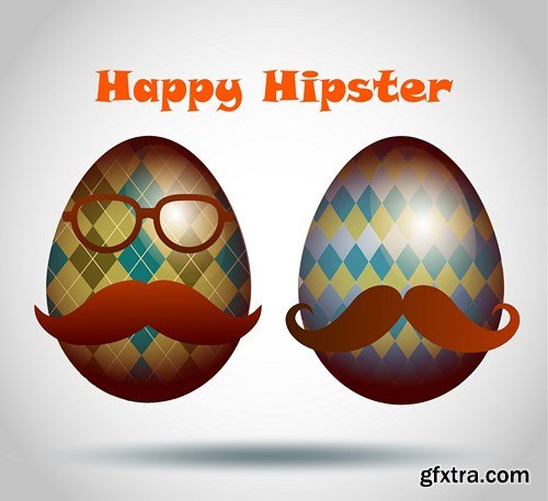 Happy Easter, 25xEPS