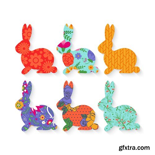 Happy Easter, 25xEPS