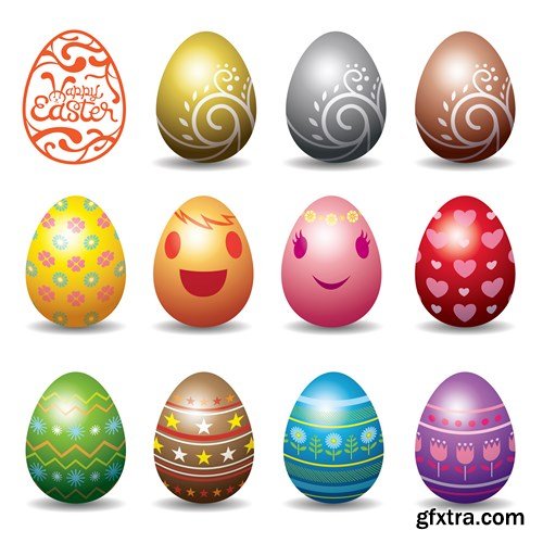 Happy Easter, 25xEPS