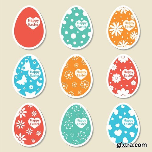 Happy Easter, 25xEPS