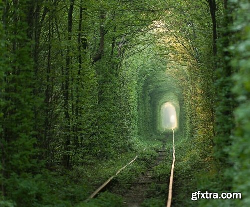 Collection of different tunnels 25 HQ Jpeg