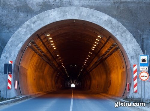 Collection of different tunnels 25 HQ Jpeg