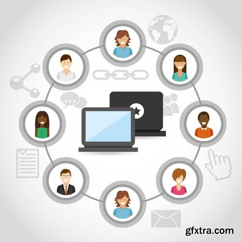 Vector - Social Network Design 2