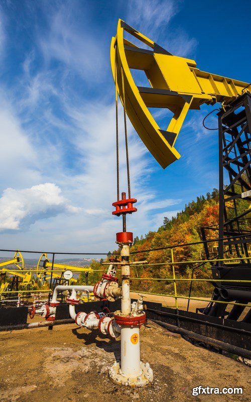 Oilfield, 15 x UHQ JPEG