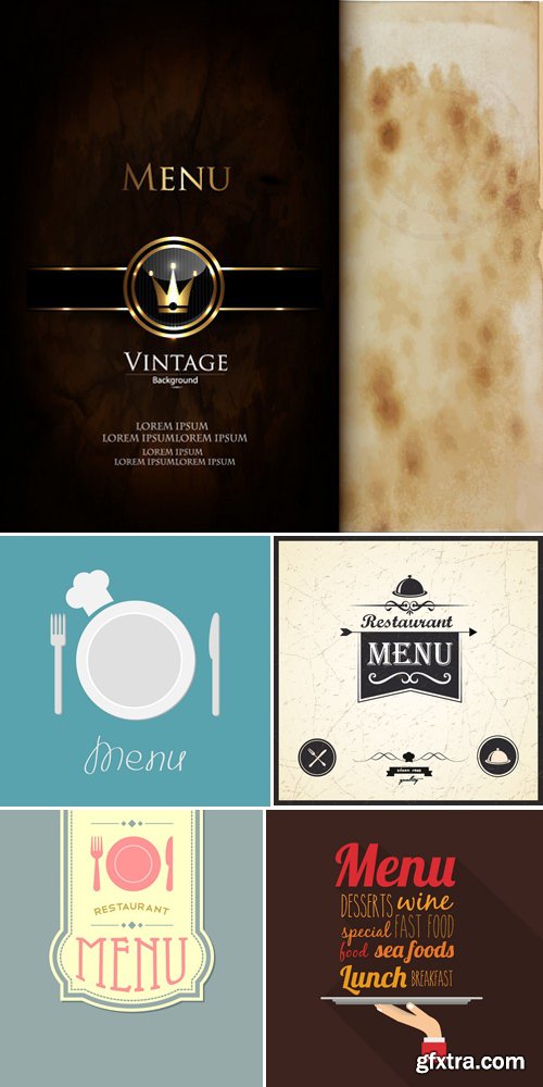 Stock Vectors - Menu 16