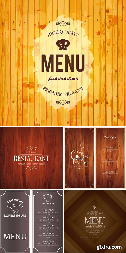 Stock Vectors - Menu 17