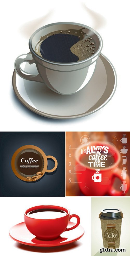 Stock Vectors - Cup of Coffe 3