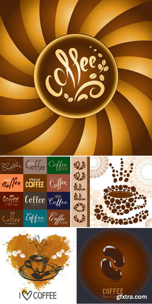 Stock Vectors - Coffe Background 4