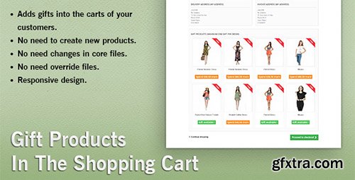 PrestaCheap - Gift Products in the Shopping Cart v1.0 for PrestaShop PrestaCheap - Gift Products in the Shopping Cart v1.0 for PrestaShop