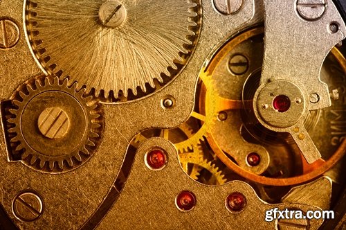 Clock mechanisms backgrounds Stock images - 25 HQ Jpg