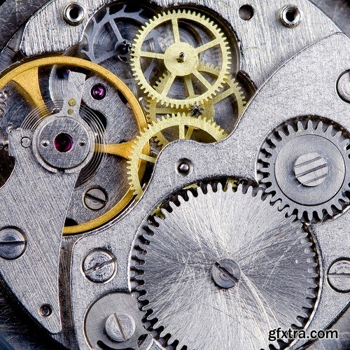 Clock mechanisms backgrounds Stock images - 25 HQ Jpg