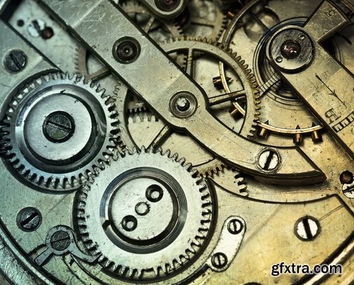Clock mechanisms backgrounds Stock images - 25 HQ Jpg