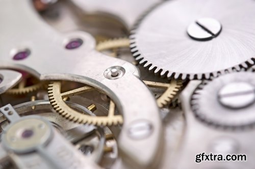 Clock mechanisms backgrounds Stock images - 25 HQ Jpg