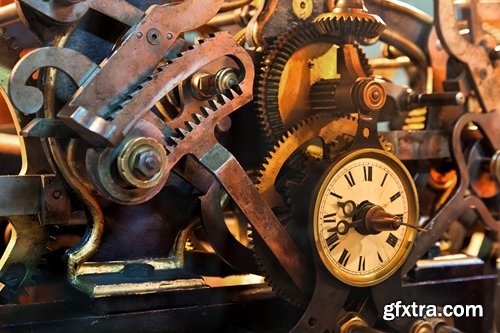 Clock mechanisms backgrounds Stock images - 25 HQ Jpg